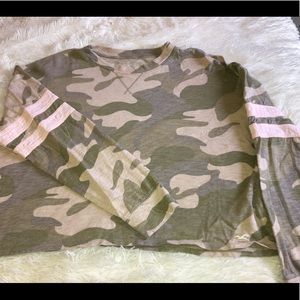 Hollister camouflage shirt